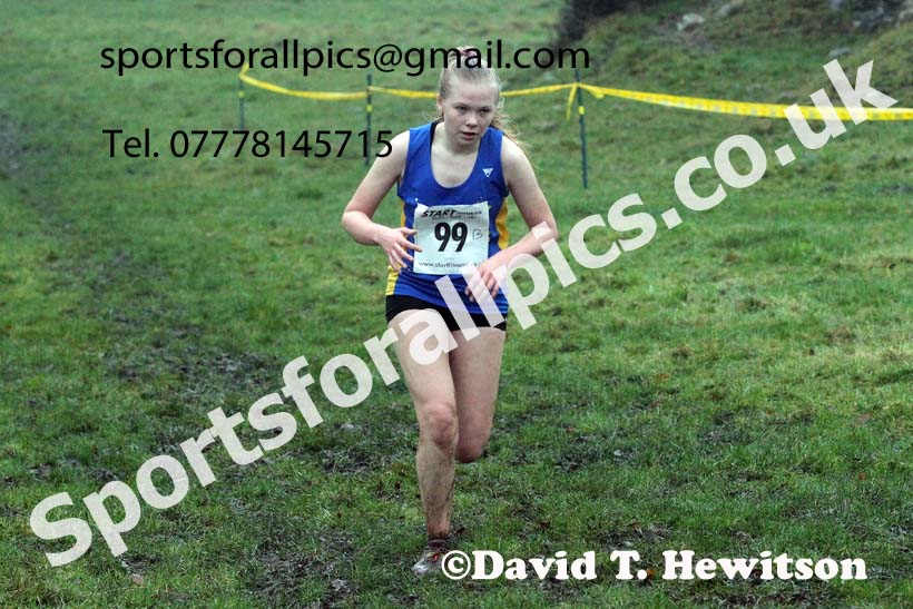 Womens under-17s and under-20s, NECAA Junior Cross Country Relays, Thornley Farm, Peterlee, Saturday, December 12th. Photo: David T. Hewitson/Sports for All Pics